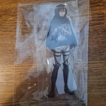 진격의 거인 미카사 아커만 아크릴 스탠드 토부 동물공원 콜라보