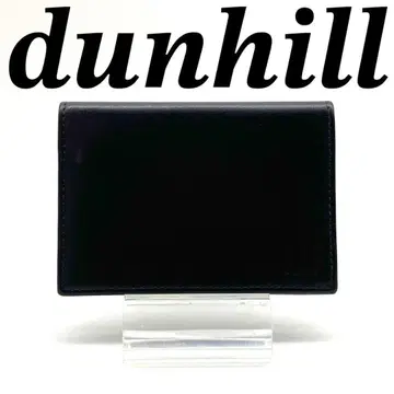 던힐 카드 홀더 카드 케이스 명함지갑 가죽 블랙 80223