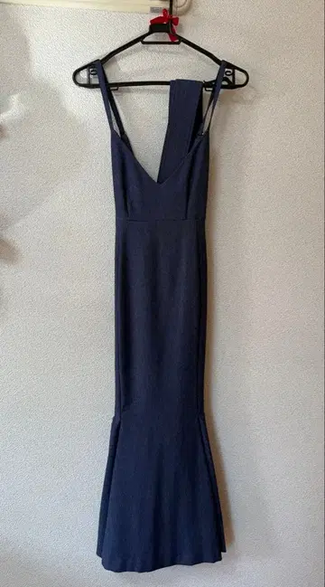 [ 미사용 새상품 ] SNIDEL 플리츠 내로우 점프슈트 데님