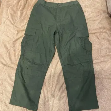 로스코 카고 팬츠 군용 바지 올리브 그린