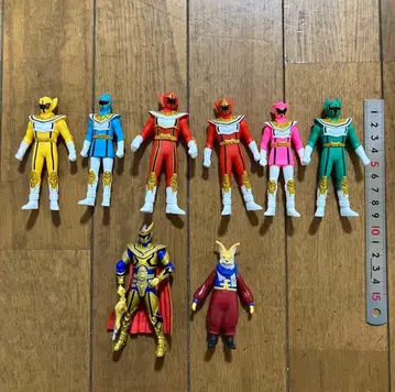 마법전대 마지레인저 식품 완구 미니 소프트 비닐 피규어 8개 세트