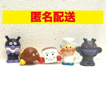 [ 새상품 ] 다다단 바이킨맨 카레빵맨 사이좋은 손가락 인형 5종 세트