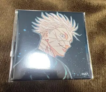 주술회전 주술회전전 BIG 스퀘어 캔뱃지 고죠 사토루