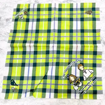 산리오 더 보드빌듀오 Eddy&Emmy 손수건 1995년제 레어