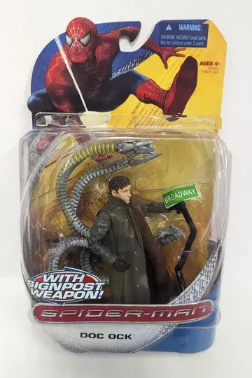 HASBRO SM TRILOGY 닥터 옥토퍼스/사인포스트 무기 포함