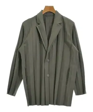 옴므 플리세 자켓 남성용