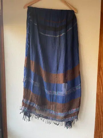 tamaki niime roots shawl big 코튼