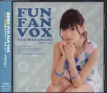 성우 CD 와타나베 유이 [ 일반ver ] FUN FAN VOX 미개봉