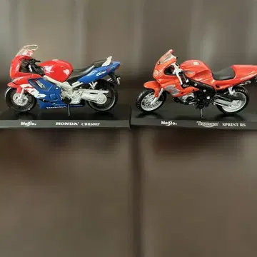 HONDA CBR600F & 트라이엄프 Sprint RS 미니어처 바이크