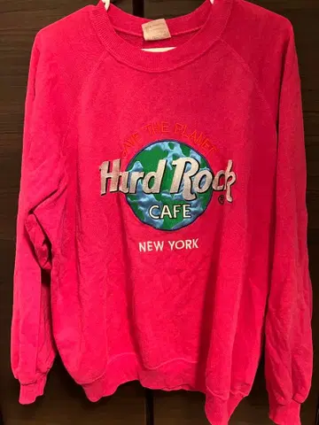 하드 록 카페 뉴욕 트레이닝복 구제 의류