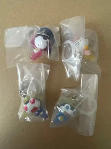 개구리 중사 케로로 치비케로 메지루시 액세서리 4개