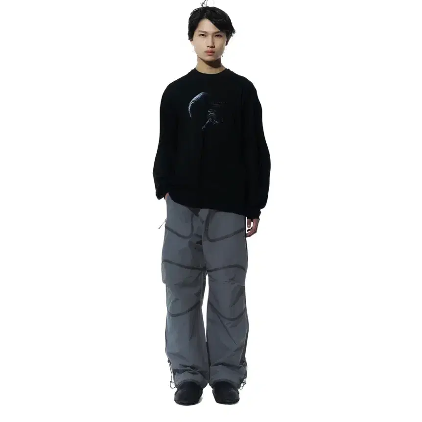 Sansan Gear CAPRI PANTS [PURPLE GREY] 1 on Bunjang Global Site.