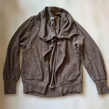 TSUMORI CHISATO 브라운 가디건 긴팔