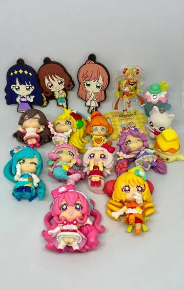 딜셔스 파티 프리큐어 러버 마스코트 피규어 묶음 판매