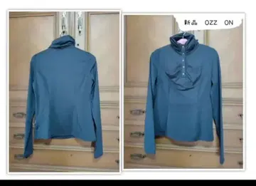 새상품 Ozz On 2way 티셔츠 가을/겨울 차콜 그레이