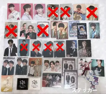 요시자와 카나메 트레이딩 카드 사인 포함 스티커 묶음 판매