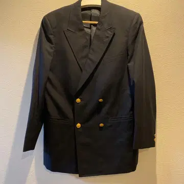 뉴요커 NEWYORKER 더블 테일러드 자켓 네이비 A7