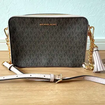 MICHAEL KORS 마이클코어스 숄더백 핑크/브라운