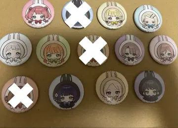 학마스 학원 아이돌 마스터 캔뱃지 우사구루미 특전 GiGO 세트