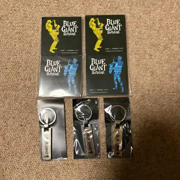 BLUE GIANT 이시즈카 신이치 오리지널 메탈 키링 메모장 세트