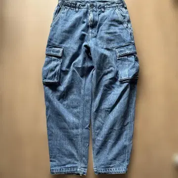 빔즈 beams ssz 데님 카고 팬츠