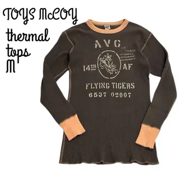 TOYS McCOY 토이즈 맥코이 써멀 상의 롱T 와플 M