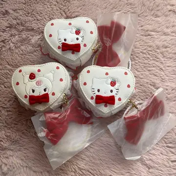 산리오 쇼트 케이크 잡화 케이스 3세트