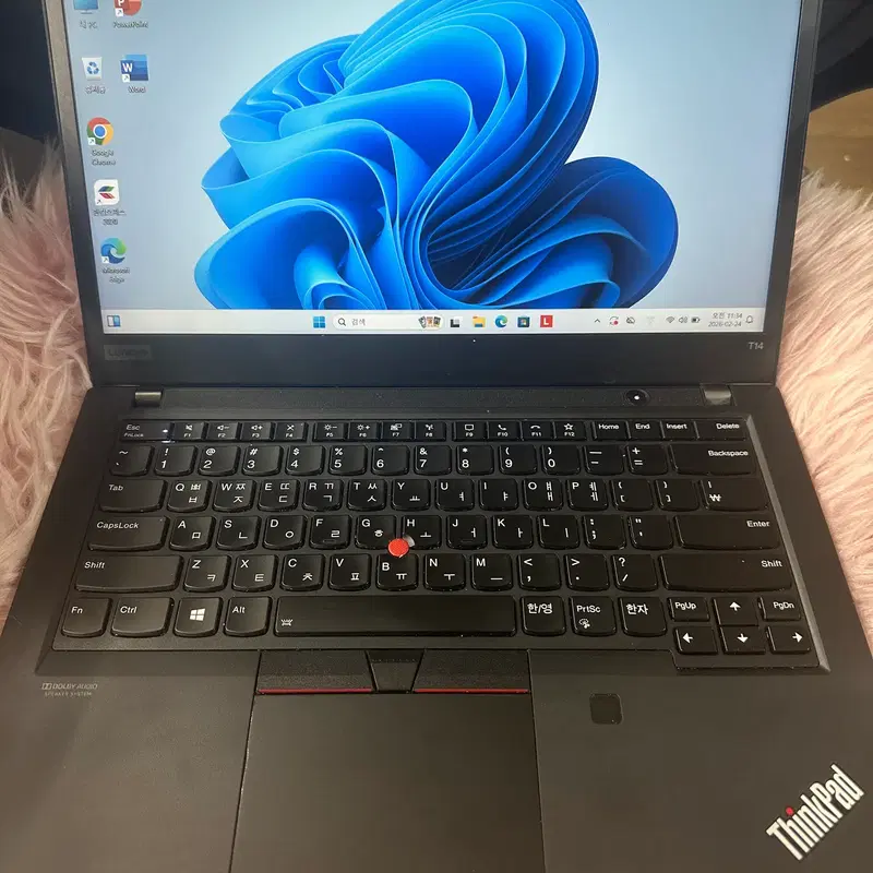 레노버 씽크패드 T14 Gen1 i5 10세대 노트북 판매합니다