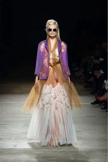 2016SS DRIESVANNOTEN 튤 원피스