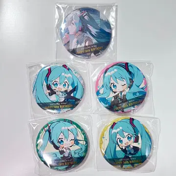 하츠네 미쿠 16주년 캔뱃지