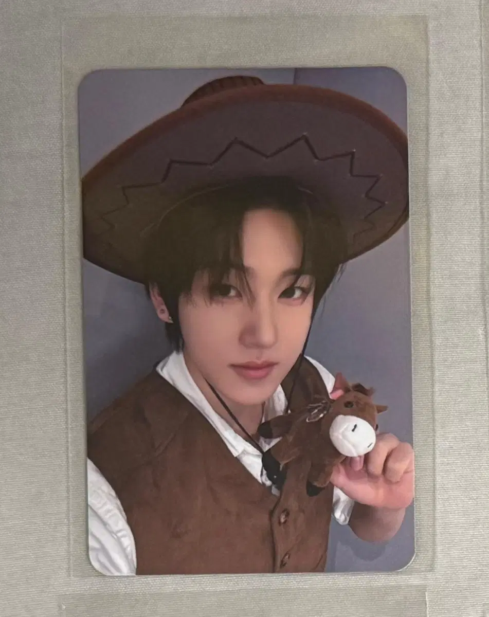 Kickflip Gyehun makestar offline pre-order benefit unreleased photocard cowboy ver