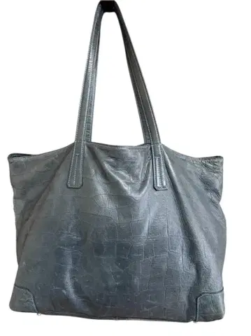 aniary 아니아리 악어 엠보싱 가죽 토트백 일본제