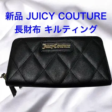 컨디션 최상 JUICY COUTURE 쥬시 꾸뛰르 퀼팅 장지갑