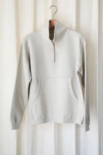 UNDERCORATED Cotton Back Fleece Zip Top