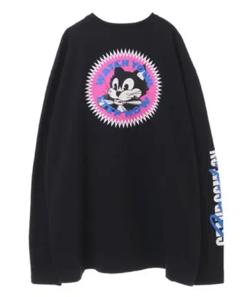 LiSA x CandyStripper 롱 T셔츠