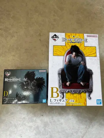 제일복권 DEATH NOTE B상 L 피규어 D상 류크 마그넷
