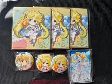 리리컬 나노하 20주년 기념 스크래치 페이트 세트