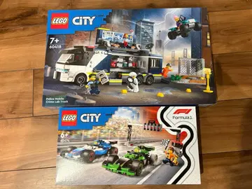 레고 CITY 2점 60418 폴리 트럭 60474 F1