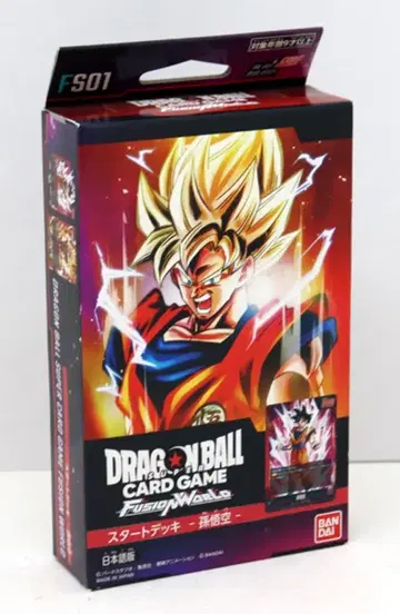 반다이 스타트덱 일본어판 손오공 FS01