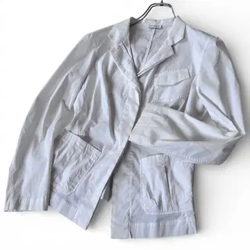 최고급 브루넬로쿠치넬리 스트레치 코튼 자켓 화이트 M 울른 상회