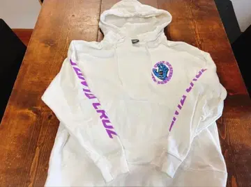 Santa Cruz 화이트 후디