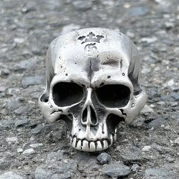 가보라토리 실버 925 스컬 반지 약 19호 무게감 있음