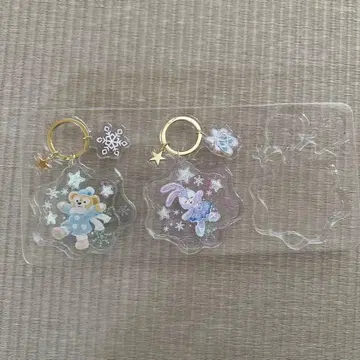 더피 스텔라 루 댄싱 스노우플레이크 세트 키링