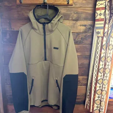 FILSON 풀오버 플리스 자켓 속기모 엘보 패치 M