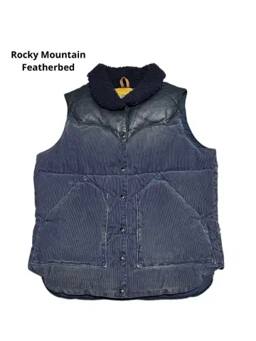 Rocky Mountain Featherbed 코듀로이 다운 베스트