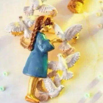 천공의 성 라퓨타 브로치 시타와 하얀 비둘기 파르나토팍