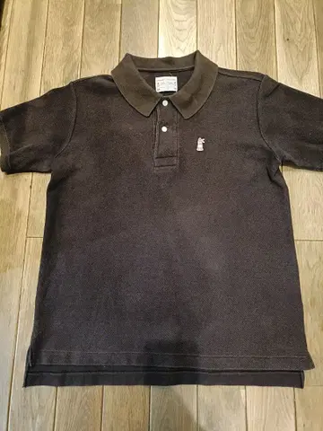 BON COURA 다크 브라운 피케 셔츠 36