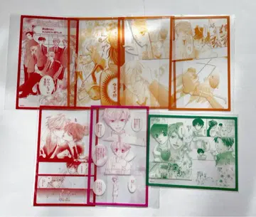 오란고교 호스트부 카페 장면 사진 클리어 시트