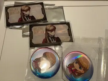 신 기동전기 건담 W 리리나 캔뱃지 아크릴 카드