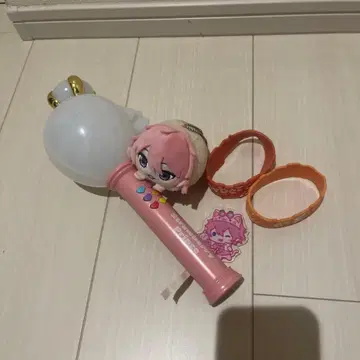 프리티 리듬 봉제 인형 포함 마이크